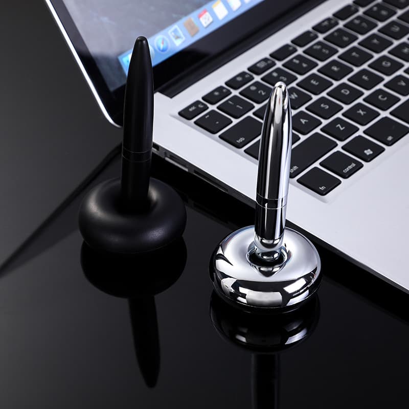 Metal fixed desk pen ballpoint pen anti-theft desk creative oil pen cute ball pen corporate printed LOGO