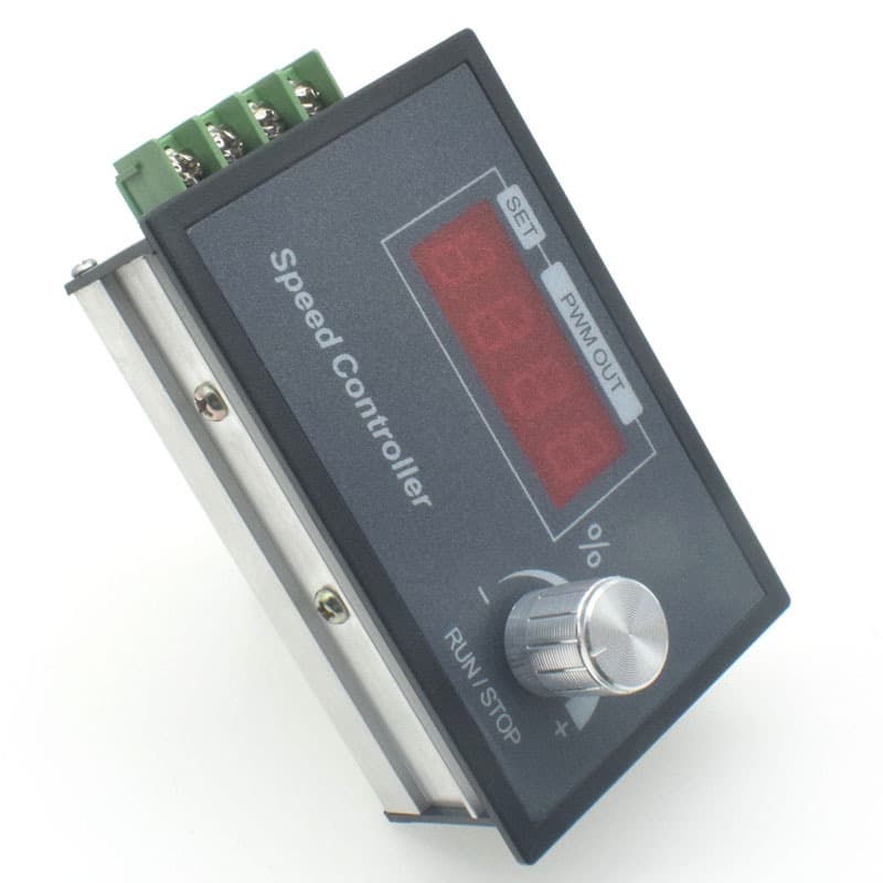 Intelligent PWM DC Motor Speed Controller Encoder Knob 6V12V24V36V48V Frequency Settable