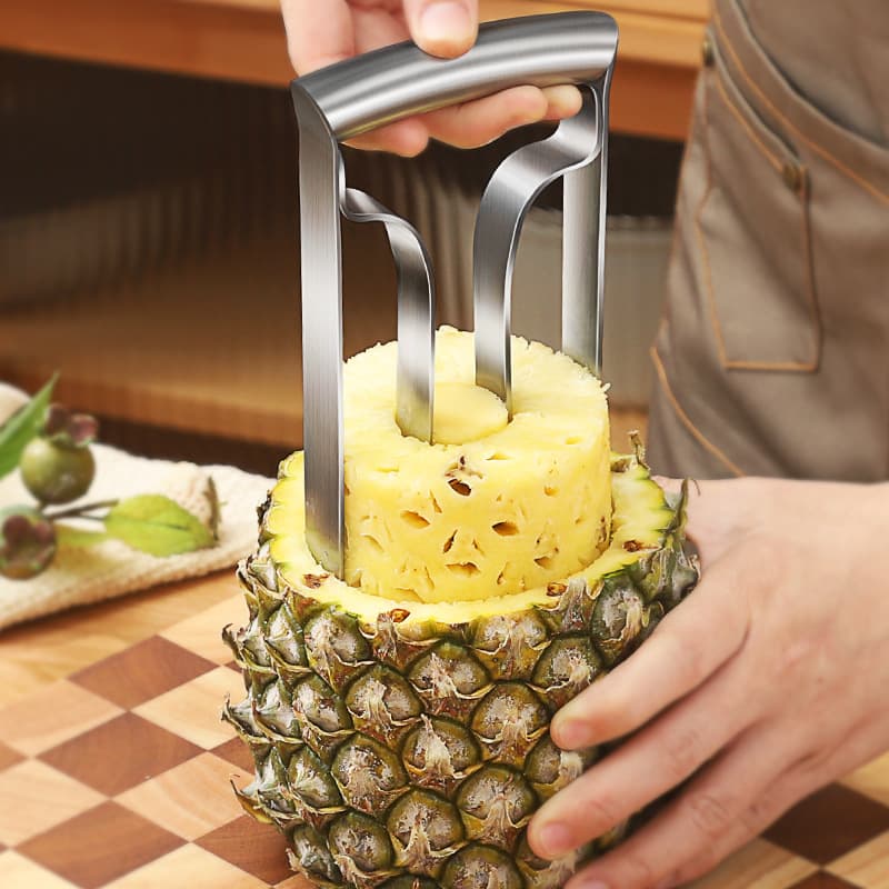Pineapple Peeler Eye Remover Fruit Cutter Stainless Steel 430 Material No Patent Available for European And North American Sales
