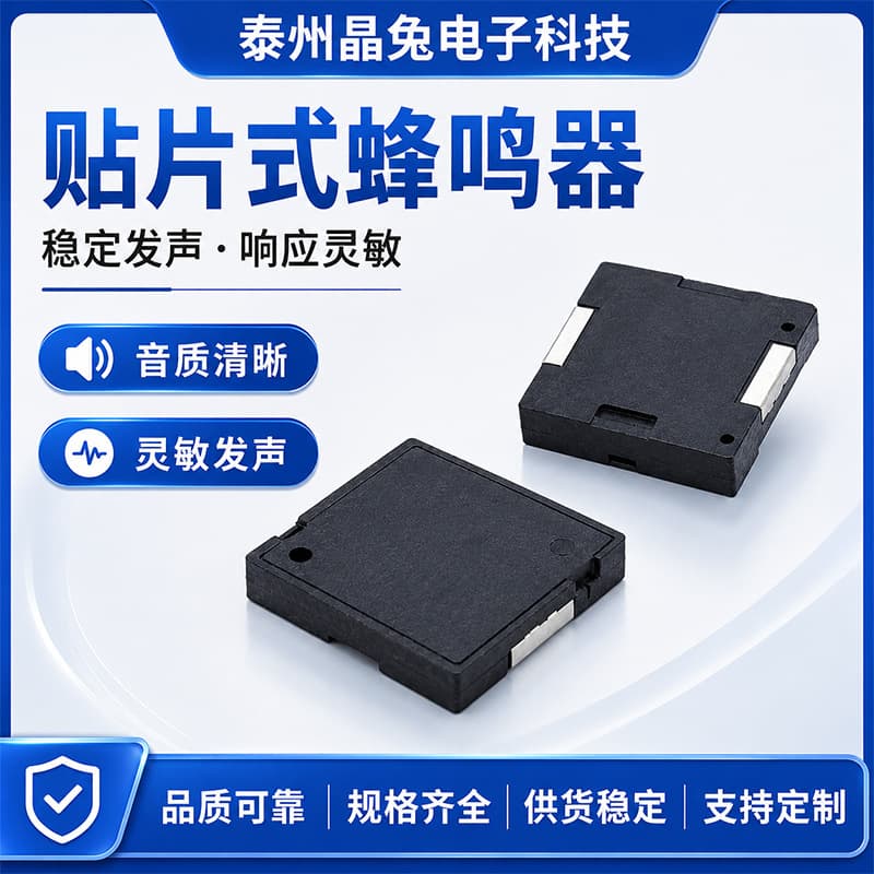 8530 SMD Passive Buzzer High Temperature Resistant 8.5*8.5*3mm AC Side-Emitting Buzzer