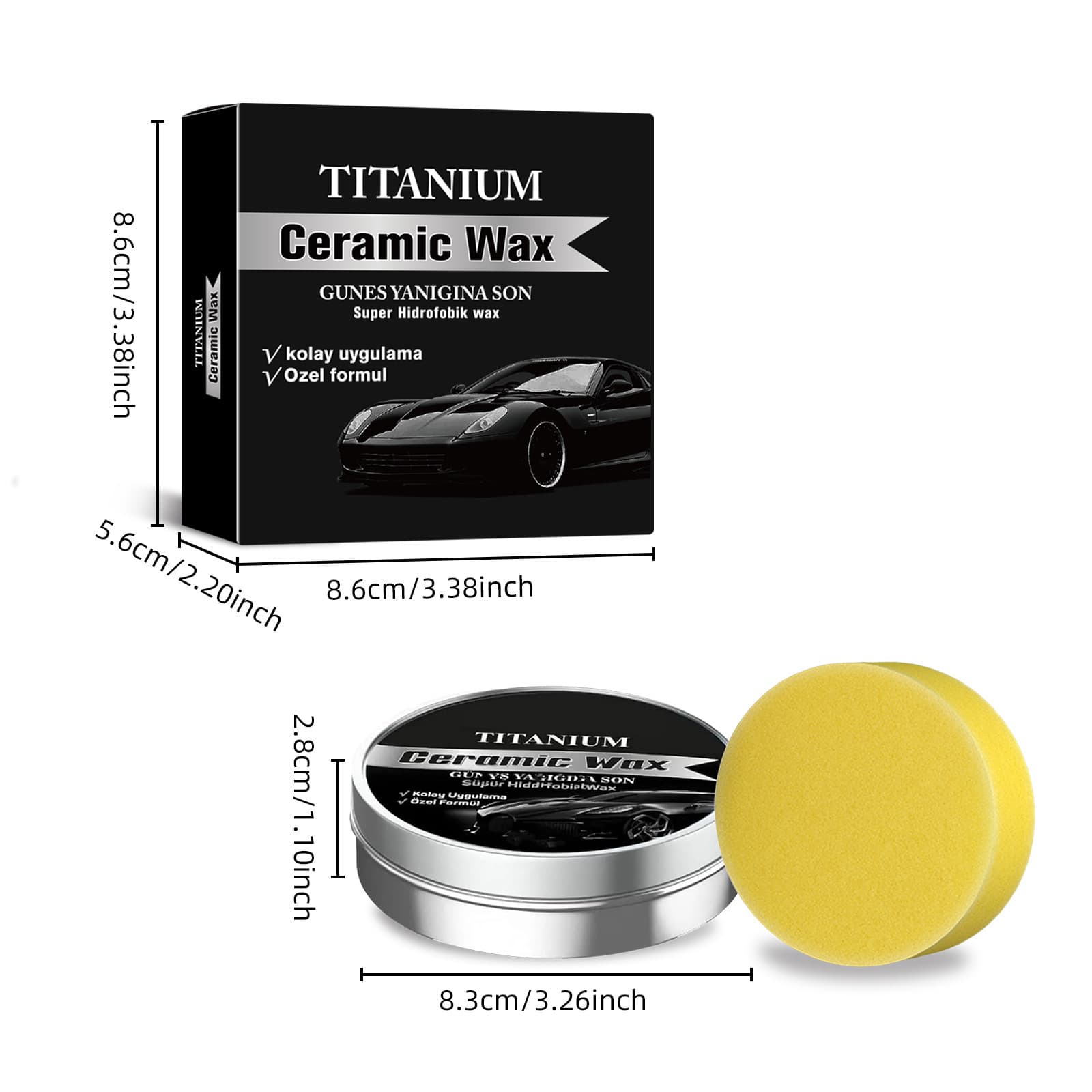 Car paint interior protection wax exterior crystal sealing glaze renovation and polishing car paint repair wax protective wax