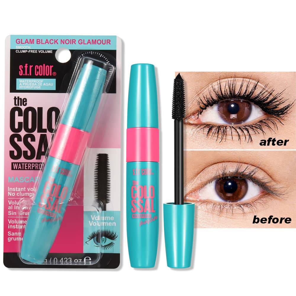 S.F.R Mascara for Volume, Curling, Lengthening, Thickening, Waterproof, Smudge-Proof, Long-Lasting 4D Eyelashes, Cross-Border Makeup Wholesale