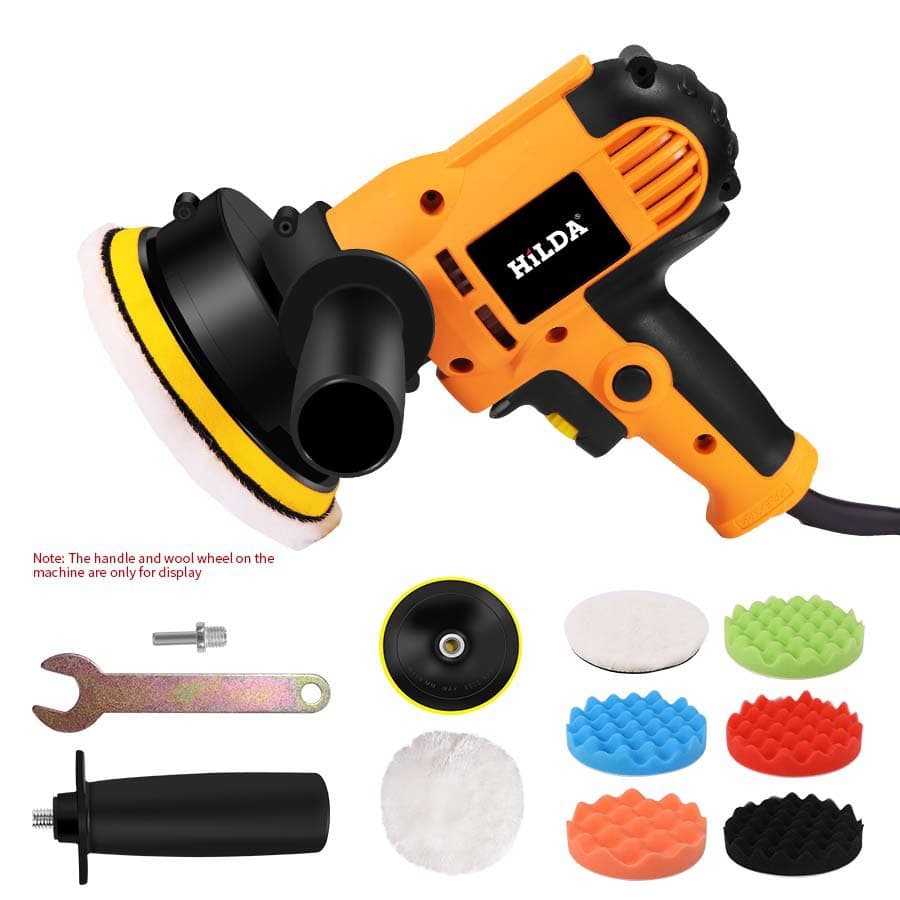 Car Polisher Grinding Speed Adjustable Household Glass Scratch Repair Waxing Glazing Machine Beauty Waxer