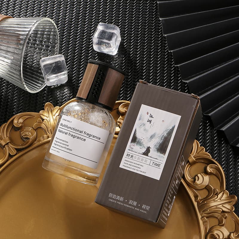 Time Car Aromatherapy Car Fireless Aromatherapy Dual-Purpose Car Home Decoration Long-lasting Fragrance Car Perfume Douyin Same Style
