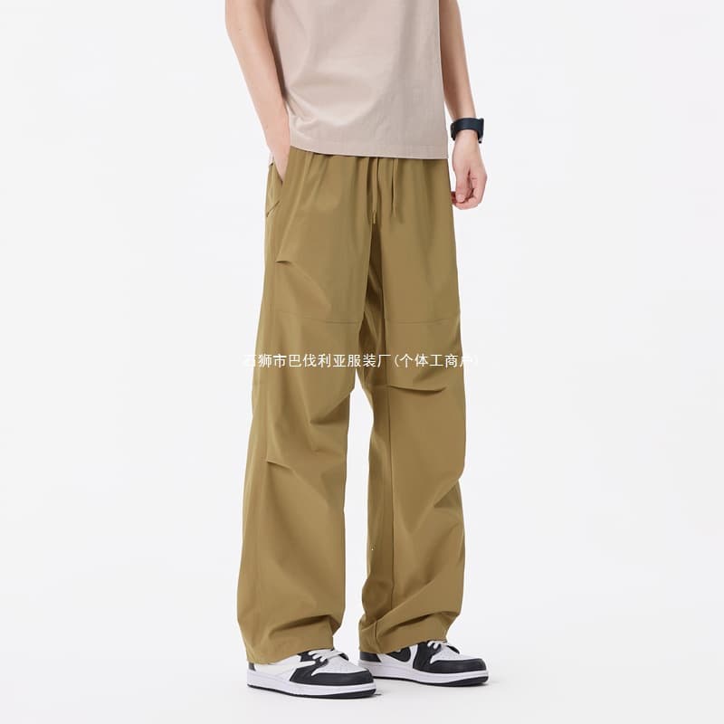 Bavarian American Paratrooper Pants Men's Casual Pants Sports Long Pants Hiking Trousers Loose Straight Cargo Pants