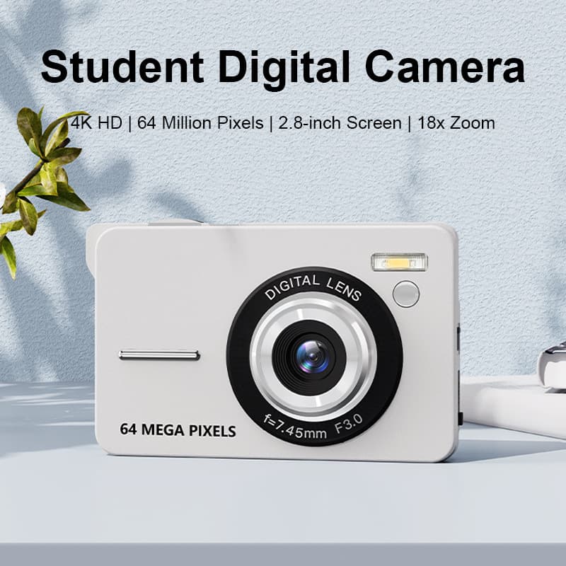 Digital camera student entry-level card camera high-pixel campus high-definition camera can take pictures and videos