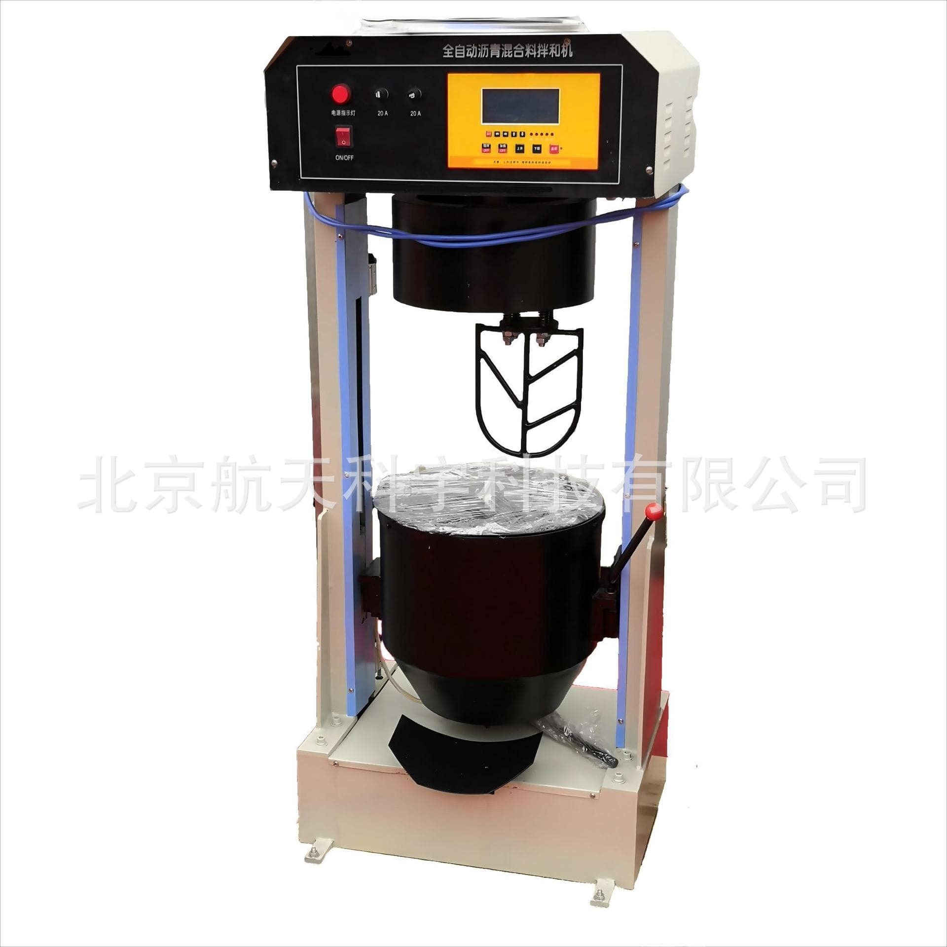 New standard asphalt mixer JTG 3410-2025 Vertical automatic asphalt mixing plant, 30 liters