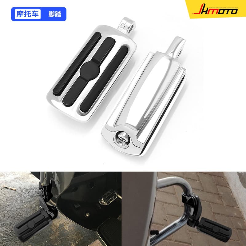 Motorcycle Parts Harley Dyna Road King Fat Boy Electra Glide Modified Front and Rear Foot Pegs Pedals