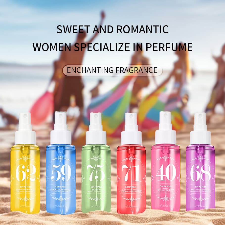 Cross-border hot-selling alcohol-free perfume spray, body and hair digital fragrance body spray, Brazilian long-lasting fragrance