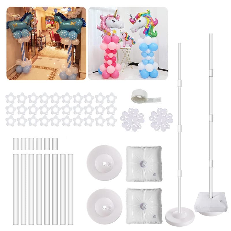 Balloon road guide water injection seat column pole wholesale portable detachable wedding opening Amazon set