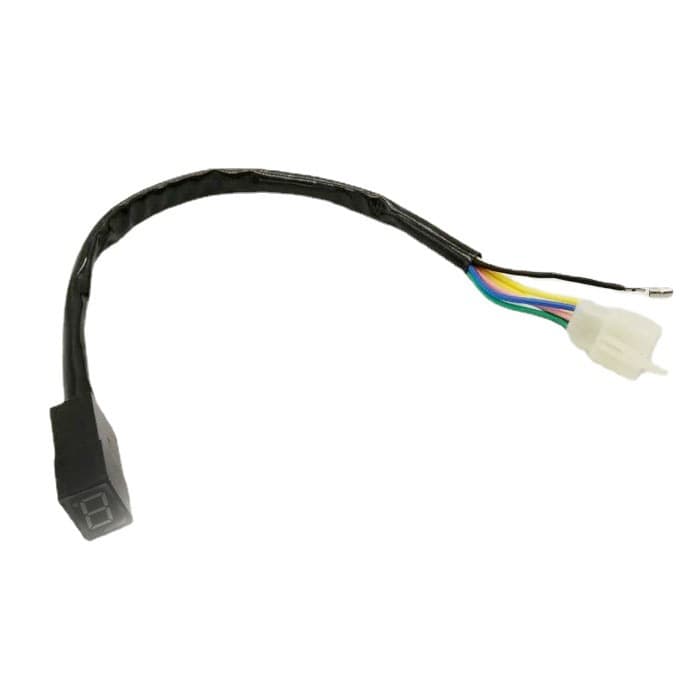 Off-Road Motorcycle Accessories Modified Gear Position Indicator, Dashboard Gear Display, Five-Gear Gear Position Sensor