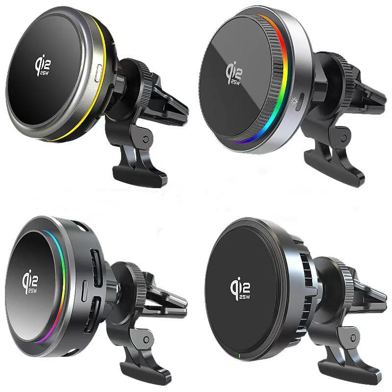 qi2.2 25W Cross-Border New Product Series Cooling Magnetic Wireless Car Charger Compatible with iPhone 17/1