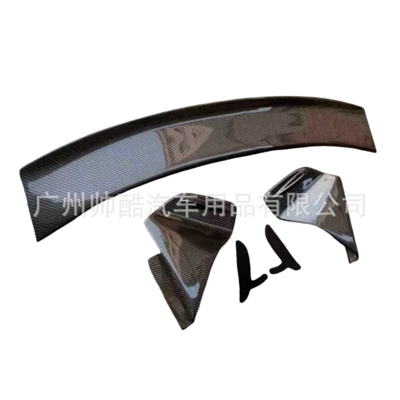 For BMW Mini F56 GP Style Resin Real Carbon Fiber Rear Spoiler Roof Spoiler Wing Diffuser
