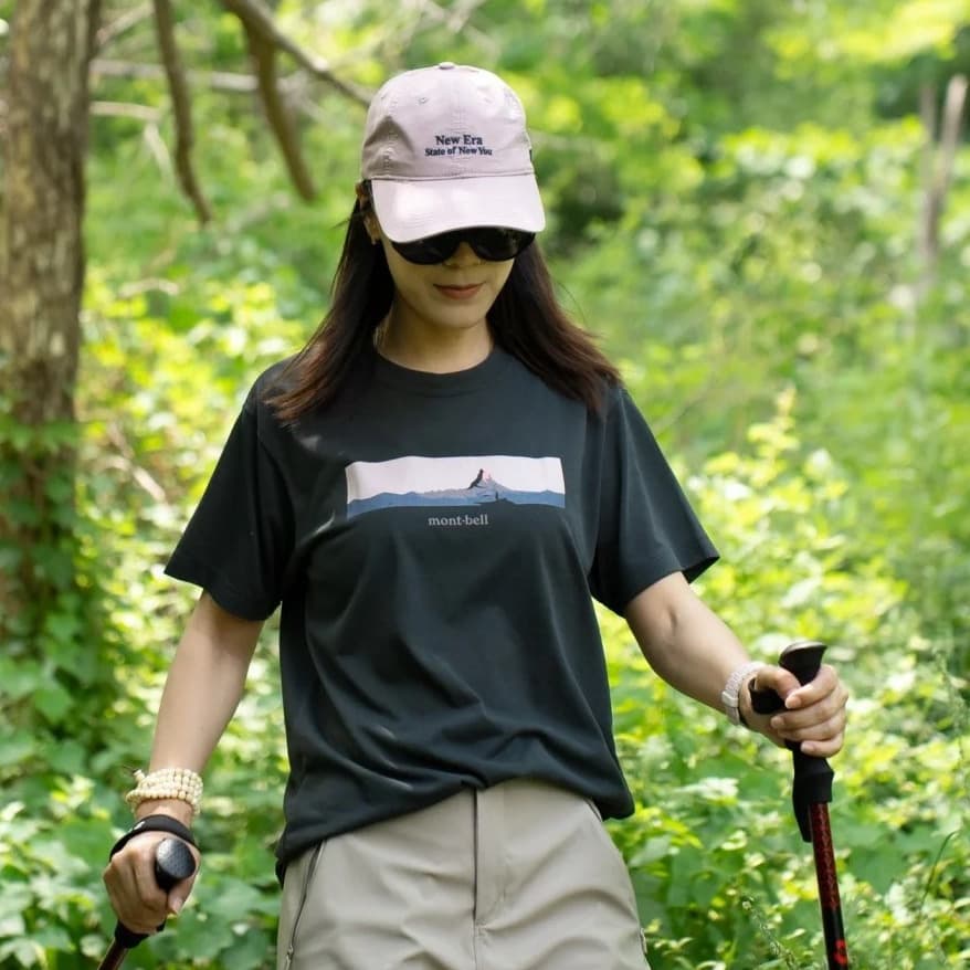 mont-bell Miyama 2026 New Outdoor Sports Quick-Dry Short Sleeve T-Shirt for Couples