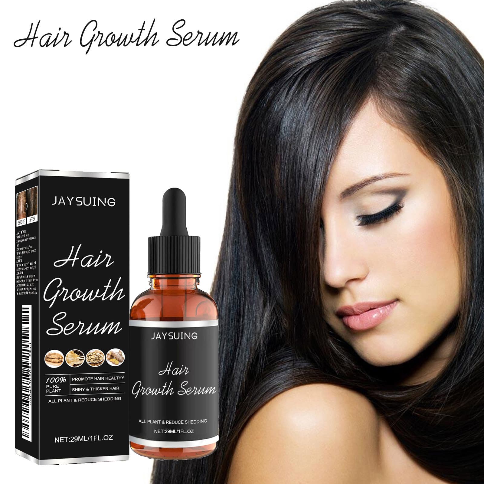 Jaysuing Hair Serum Root Moisturizing Hair Care Hair Serum