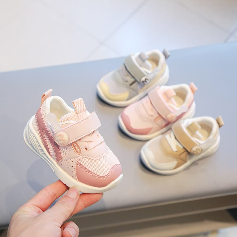 Infant Walkers Functional Shoes Spring/Autumn Boys/Girls Soft-Sole Anti-Slip Toddler Sports Shoes Mesh Baby Shoes Drop Shipping