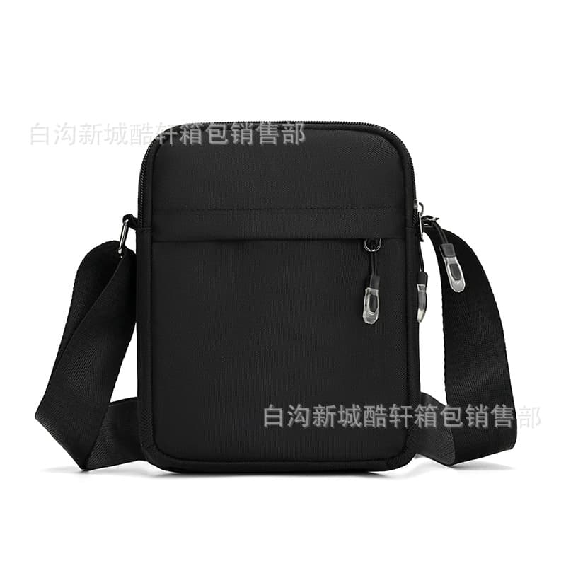 New Casual Men's Crossbody Bag Oxford Fabric Fashion Men's Shoulder Bag Custom LOGO Commuter Business