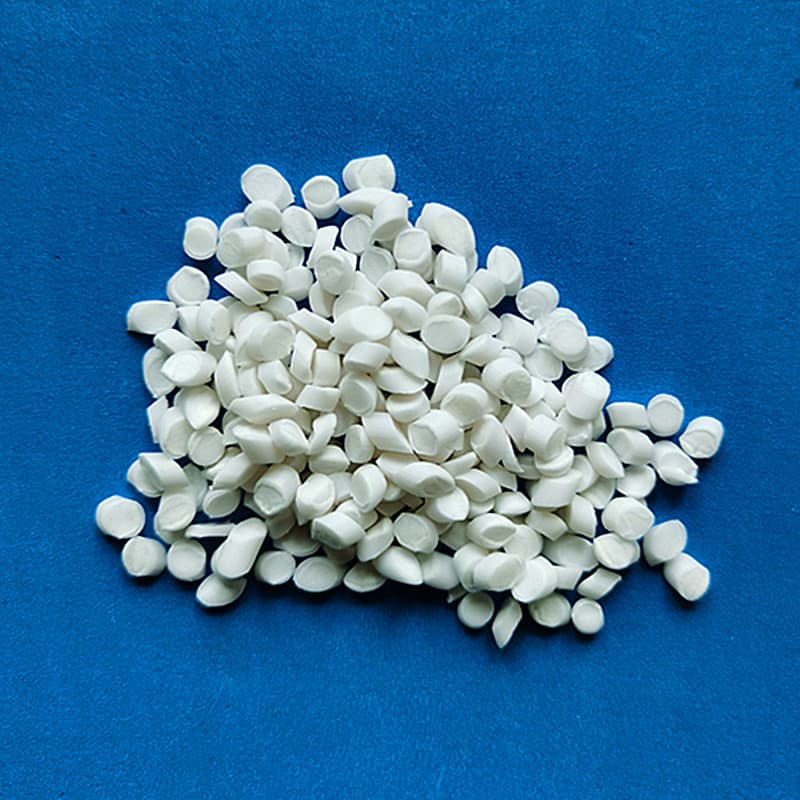 Spot supply of PVC white granules, polyvinyl chloride, suitable for injection molding and extrusion
