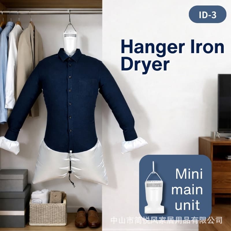 Cross-Border Fully Automatic Robot Clothes Dryer from the Source Factory, Drying and Ironing Two-In-One