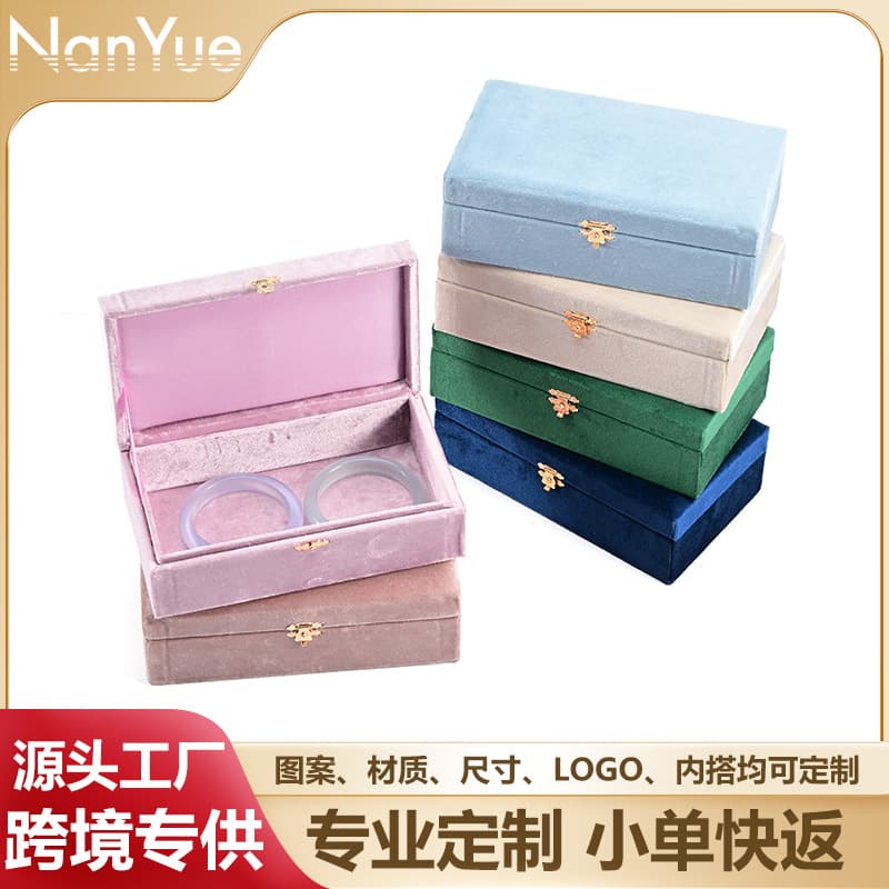 26 New Luxury Velvet Jewelry Storage Box for Necklaces, Bracelets, and Accessories
