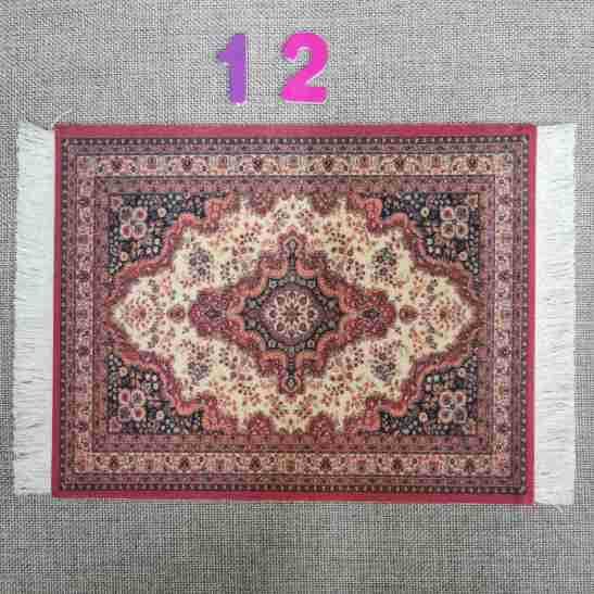 Factory Direct Creative Carpet Mouse Pad Tassel Mouse Pad Personalized Persian Style Carpet Mouse Pad