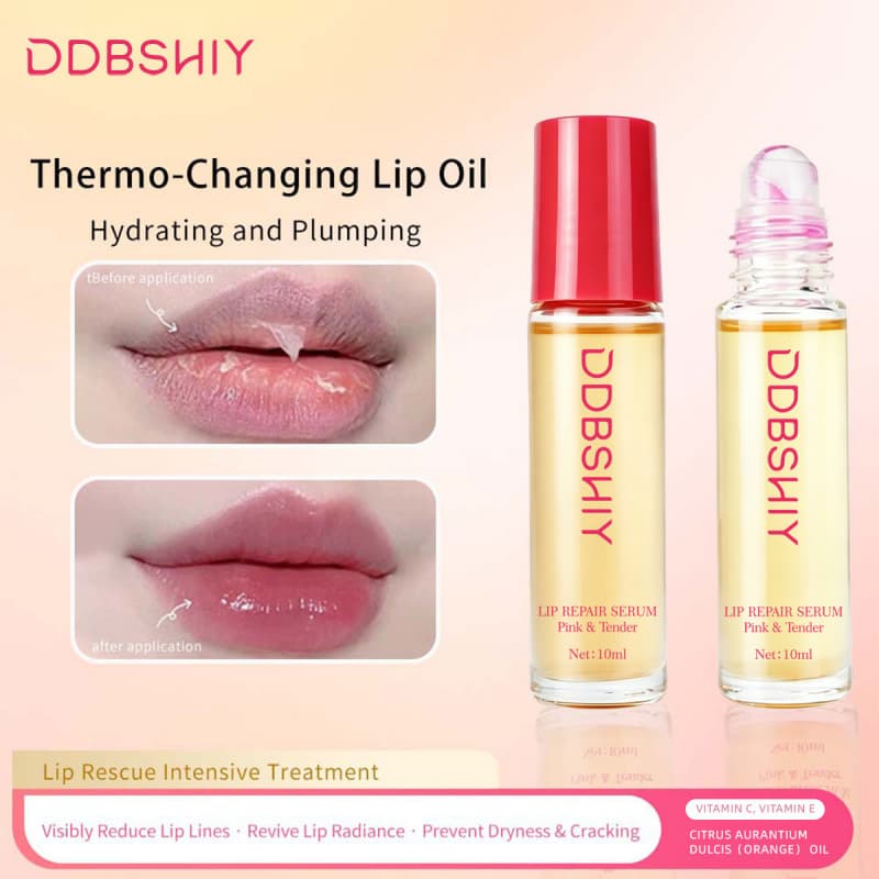 Cross-border Malaysia Color-Changing Lip Serum Lip Mask for Fading Lip Lines Lip Care Essence Oil