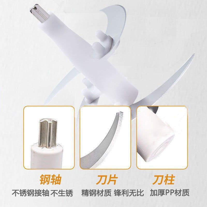 Wholesale Blade Accessories for Meat Grinders, Universal Blade Holder, Food Processor Blade Head, Small Blade Shaft, Household Electric Meat Grinder