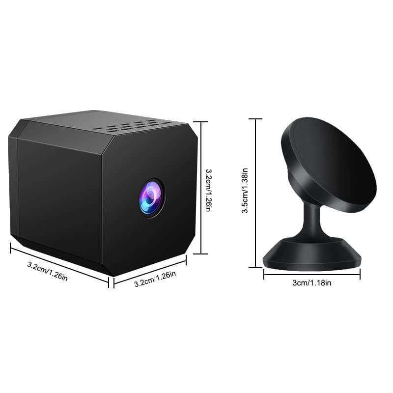 New Private Mold Camera F1 Block Mini Camera HD Night Vision WiFi Camera A9 Upgraded Outdoor Sports Camera