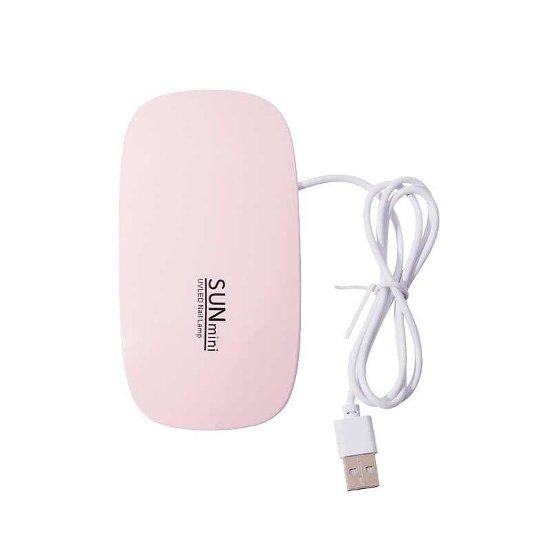 Nail Lamp UV Gel Curing Light Mini Handheld Portable Mouse-Shaped LED Lamp for Manicure