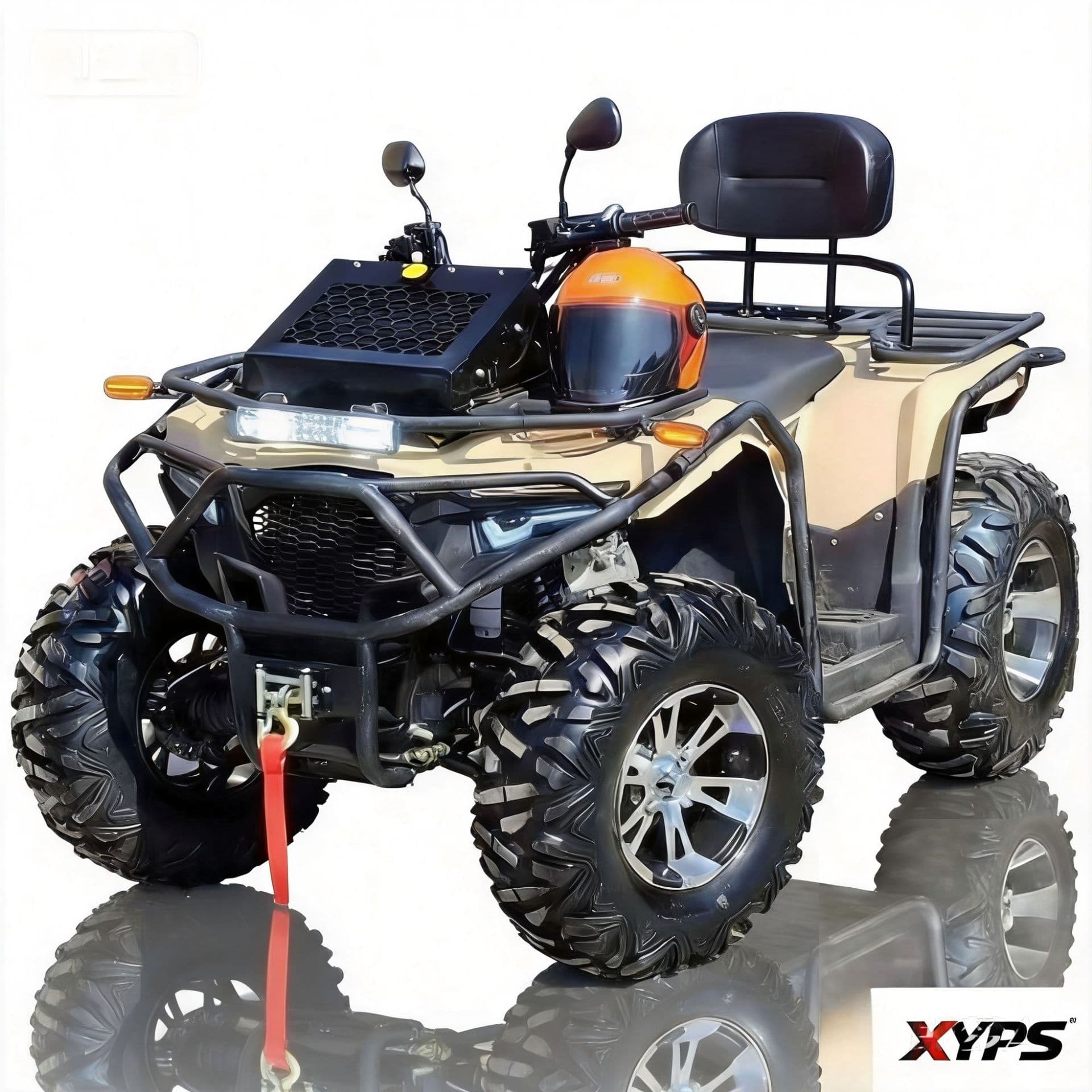 Off-Road 4x4 All-Terrain Vehicle 400cc Water-Cooled Automatic ATV Beach Buggy Export Four-Wheeler