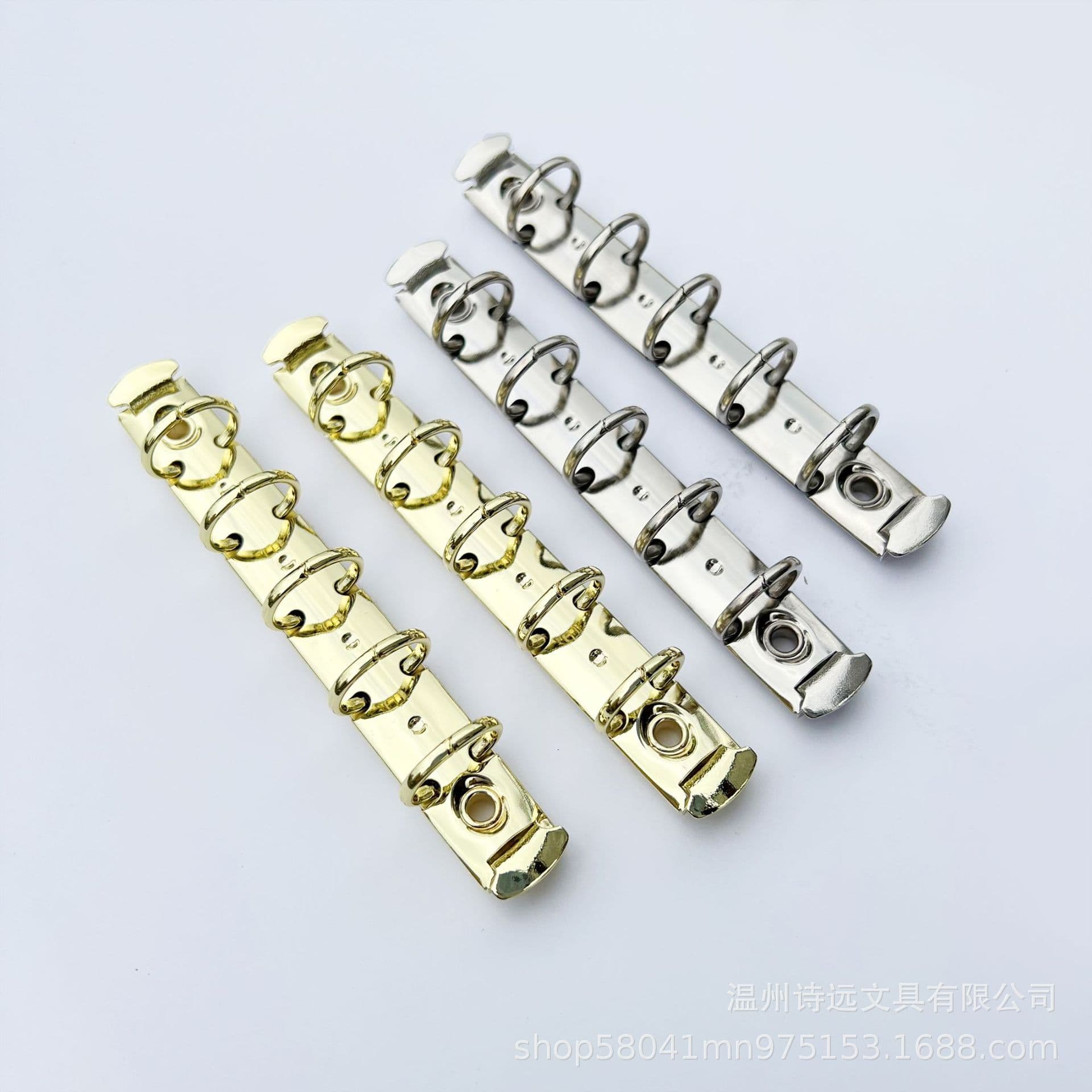 M5 Loose-leaf Rings, A8 Binder with 5-hole Mini Clips for Compact Journaling