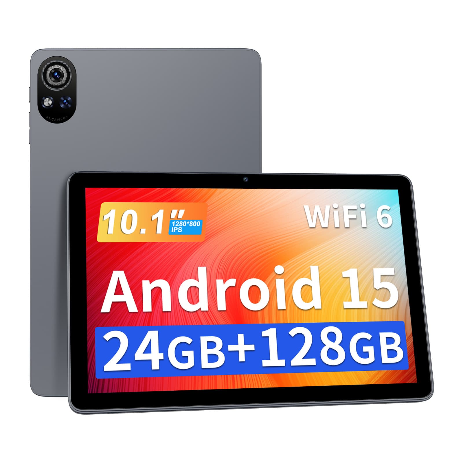 New Launch 10.1-inch Android 15 Large Battery 8000 Mah 5-Core + 5G Dual-Band WiFi6 Business Tablet