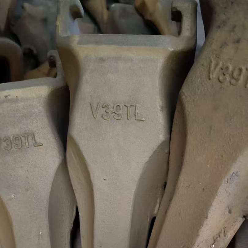 V51TL Excavator Bucket Teeth V51RC Compatible with Volvo Loader Backhoe Teeth V51PN Bucket Tooth Pin