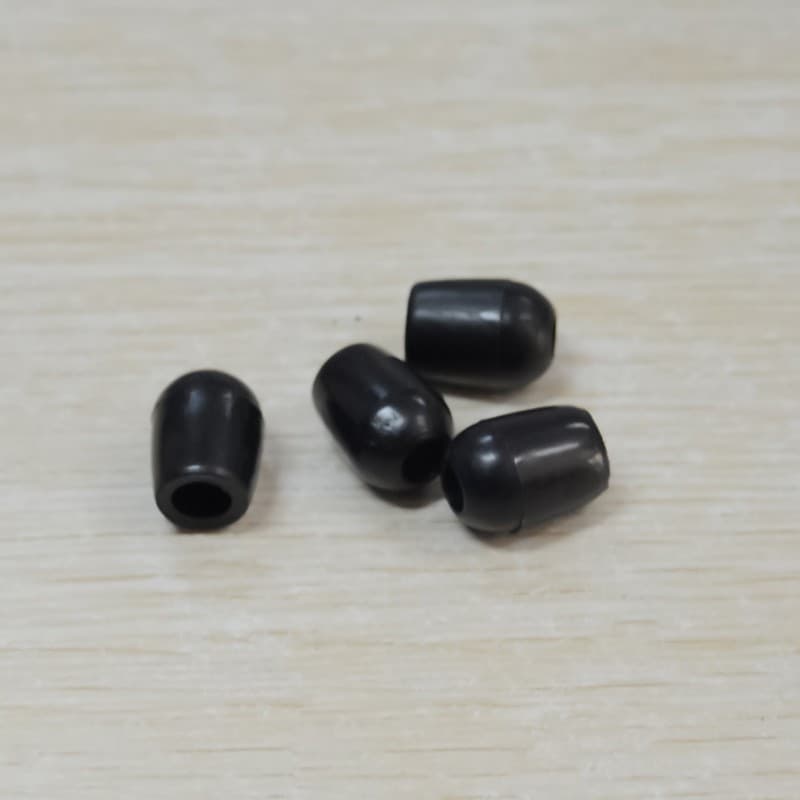 Black Stethoscope Earbuds, Ear Tips, Soft Earpieces, One Pair, Stethoscope Accessories