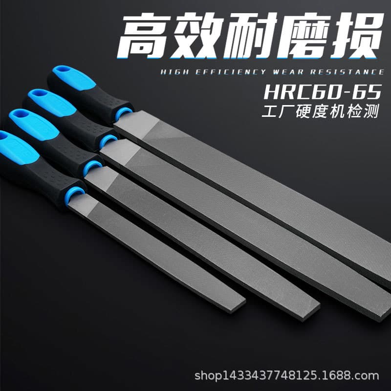 File, steel file, metal grinding tool, woodworking round file, rubbing knife, flat file, flat file, triangular semi-circular file, fitter