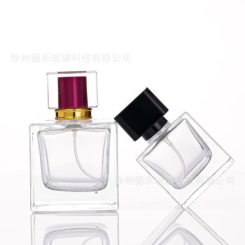 50ml luxury perfume bottle 100ml crystal glass perfume spray bottle perfume packaging bottle glass perfume empty bottle