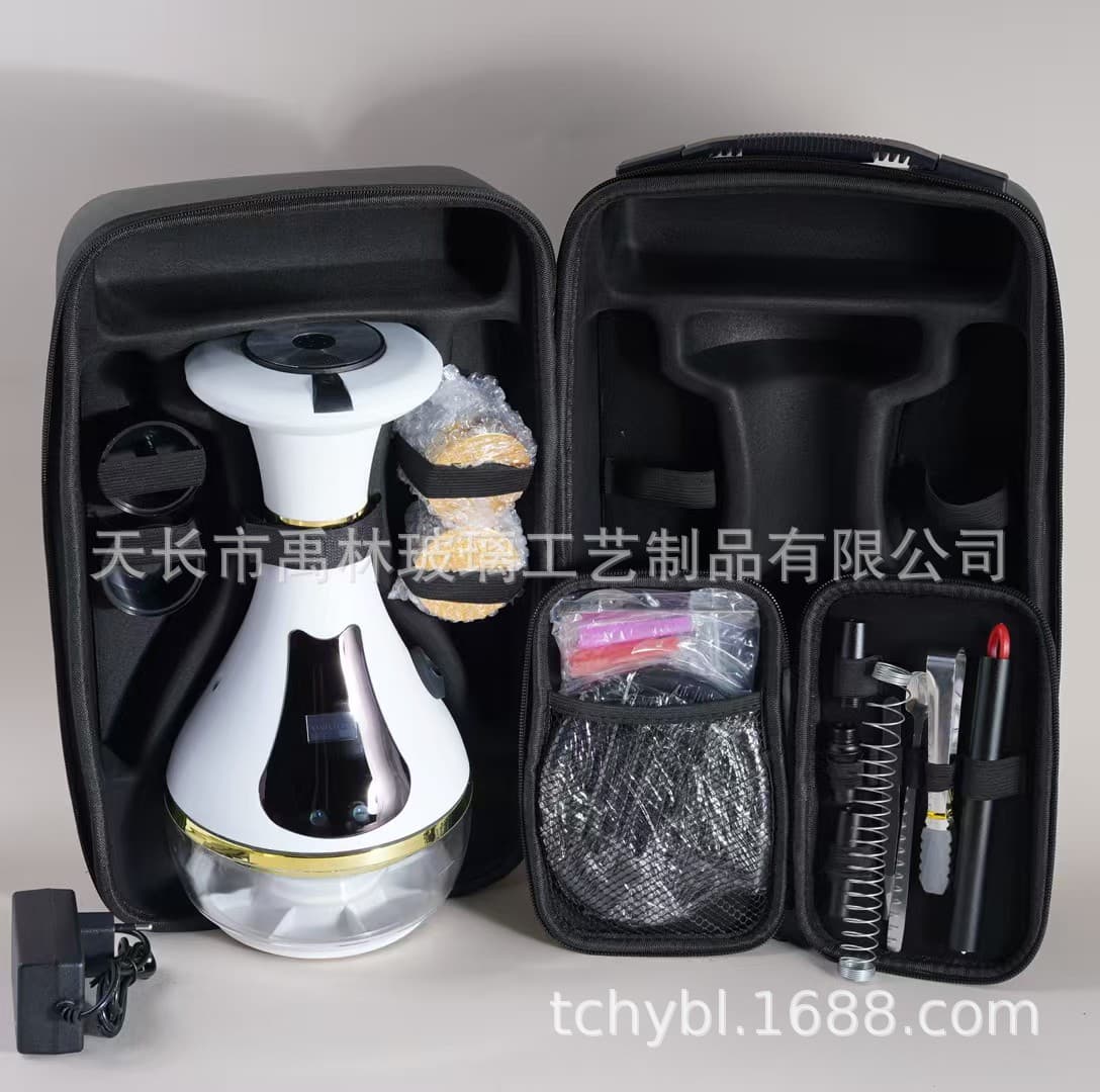 Electronic Hookah Arabic Shisha Supply LED Light Rechargeable Hookah Bar HOOKAH SHISHA