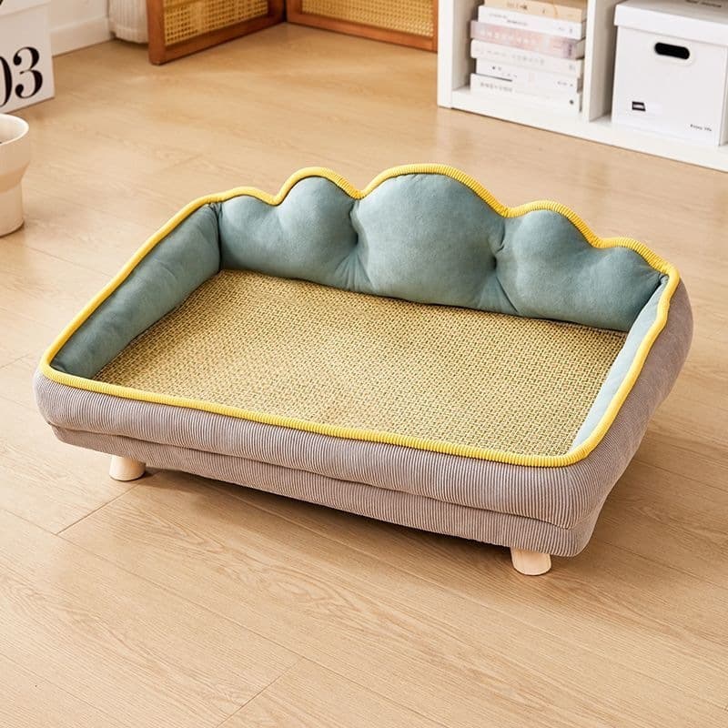 Pet kennel, universal for all seasons, off-the-ground, moisture-proof, summer mat, cat bed, kennel, small and medium-sized dog pet camp bed