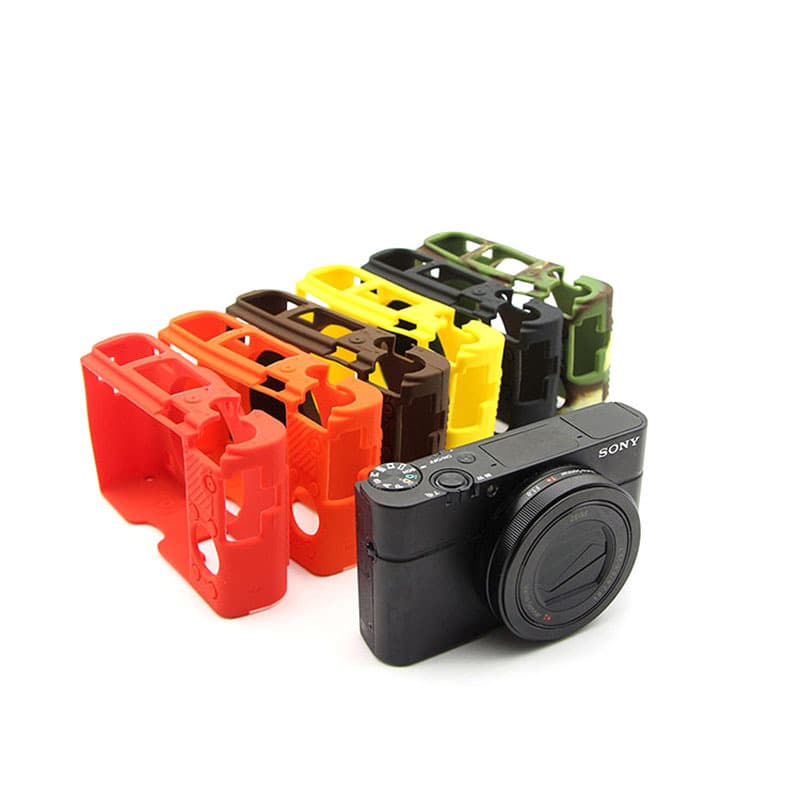 Compatible with Sony RX100 III Silicone Case, DCS-RX100M3 M4 M5 M6 M7 Camera Silicone Cover Set