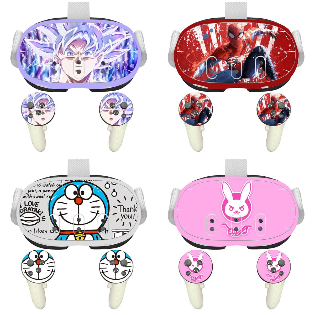 Quest VR3 VR Color Sticker, Scratch-Proof Sticker, Personalized Color Sticker, VR3 Full Body Sticker Protective Film