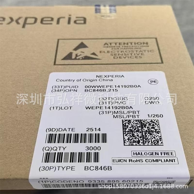 BC846B BC846B,215 SOT-23 Brand New Original Stock!