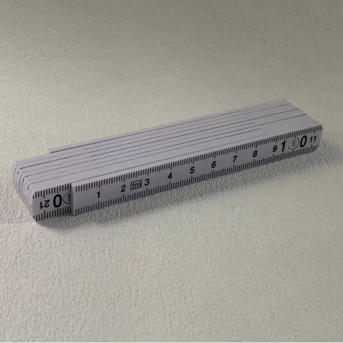1-Meter 10-Fold Eco-Friendly Plastic Folding Ruler, Plastic Folding Ruler, Advertising Promotional Gift Folding Ruler