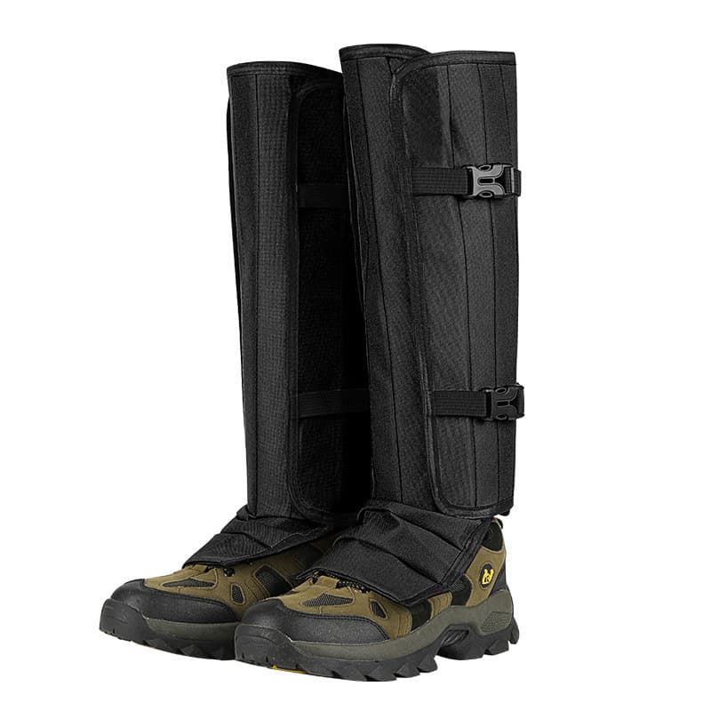 Snow gaiters, snow mountaineering and hiking leg protectors, outdoor snow and sand protection, long boot covers, unisex, desert extended length