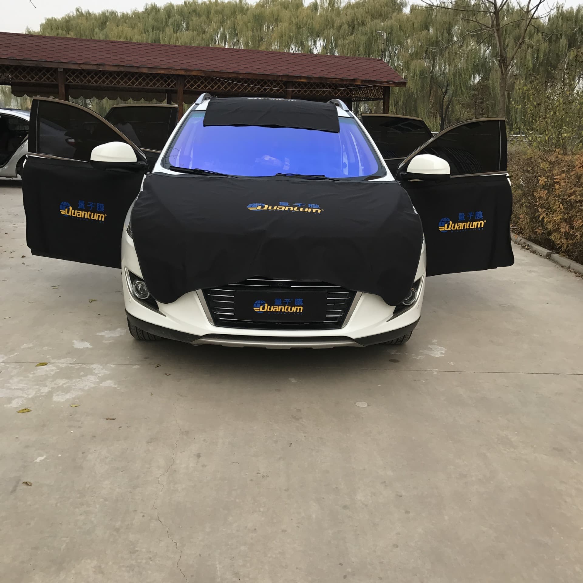 Car Wrap Protective Cloth, Hood and Door Protection Pad, Car Beauty Maintenance Modification Construction Protective Cover, Waterproof, Free Shipping