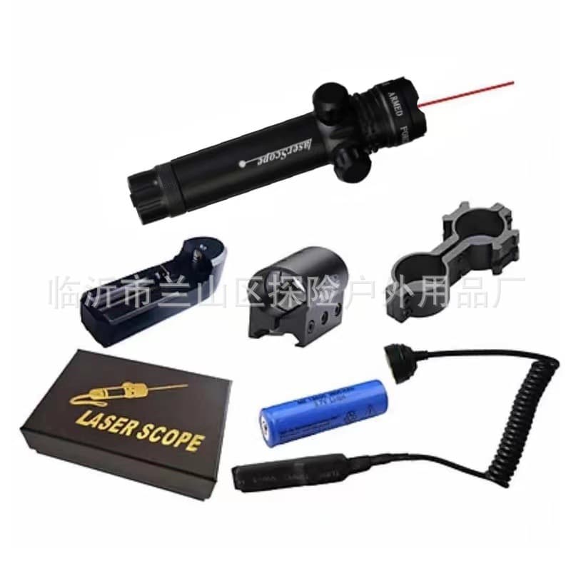 Green Laser Sight Long Range Aiming Device Multi-Function Red Laser Flashlight Sight Adjustable Aiming Tool