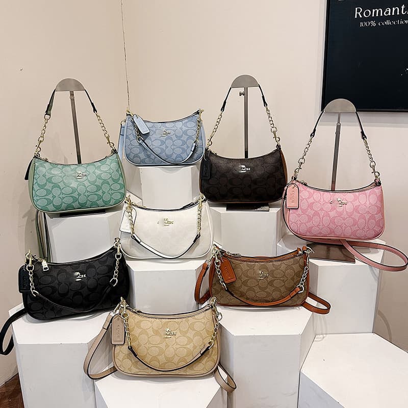 Cross-border Koojia Printed Small Square Bag European and American Trendy Chain Handbag Fashionable Light Luxury Women's Crossbody Bag