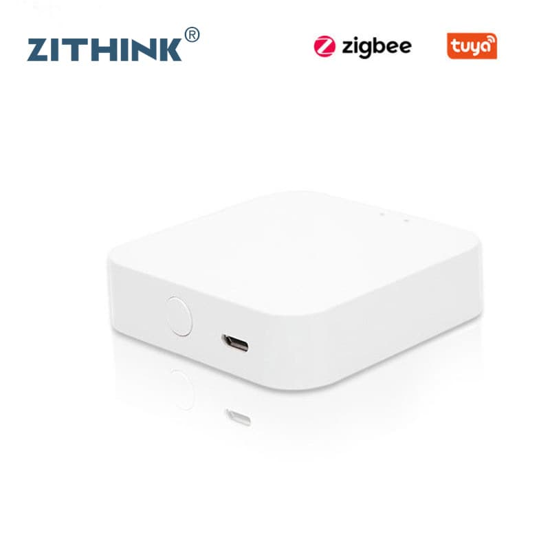 Cross-border ZigBee graffiti smart home gateway tuya wireless WiFi multi-function device linkage central control host