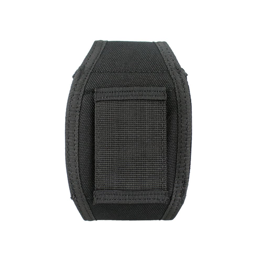 Tactical Multi-Function Waist Bag Universal Quick-Draw Handcuff Pouch Outdoor Sports Accessory Pouch Black Nylon Velcro