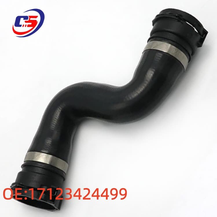 Coolant Hose for BMW X3 Radiator Connection Pipe E83 Coolant Soft Hose OE17123424499