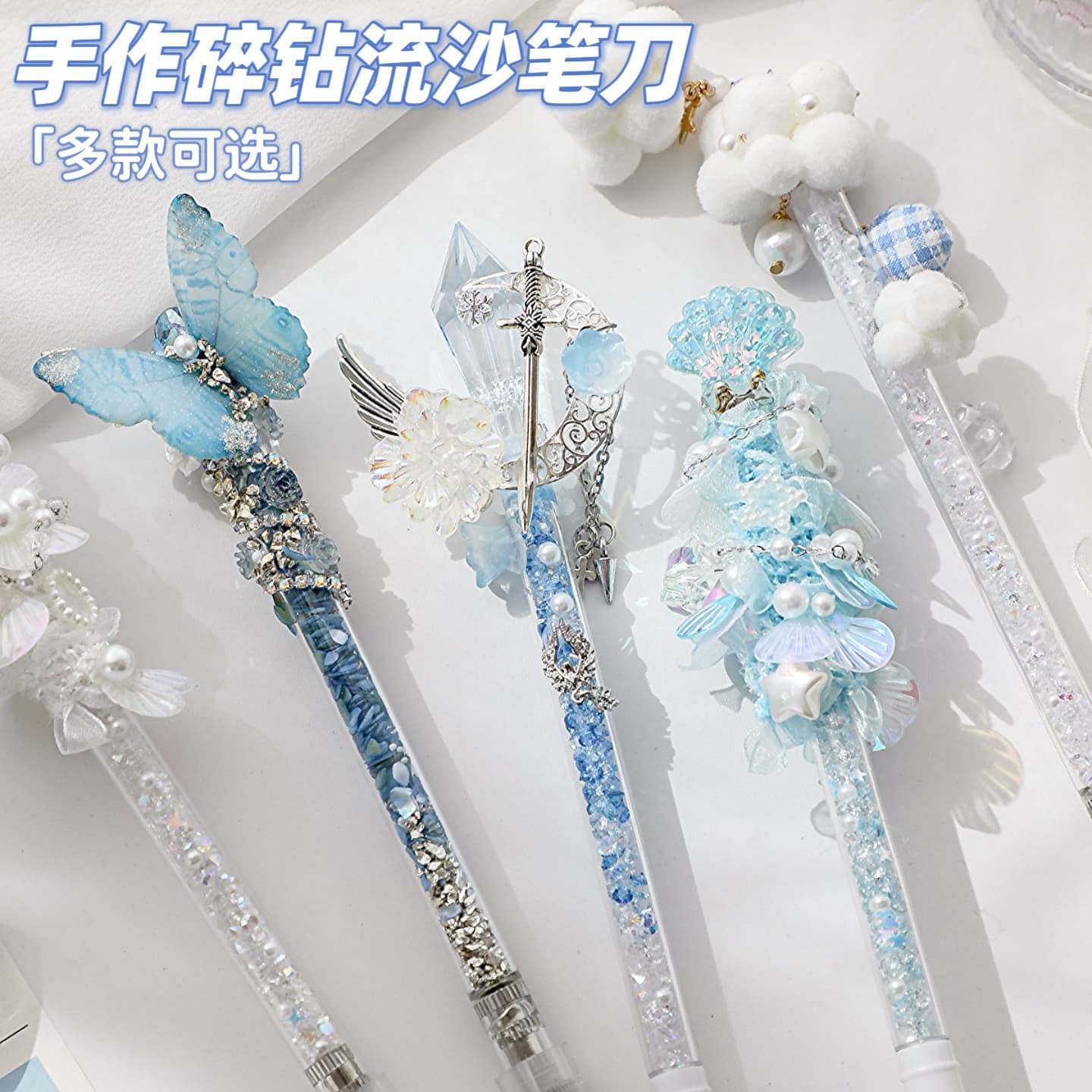 Butterfly knife, diamond knife, hand-made good-looking hand-made broken bullet carving knife, exquisite second account quicksand pen carving knife, hand-made